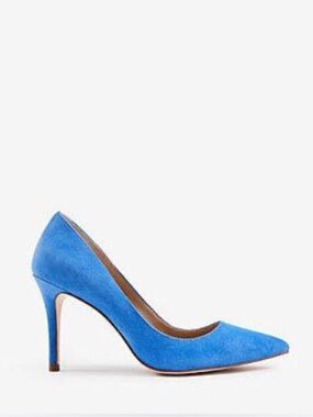 Ann Taylor Mila Suede Pumps in Vibrant Horizon Blue • Size 7.5